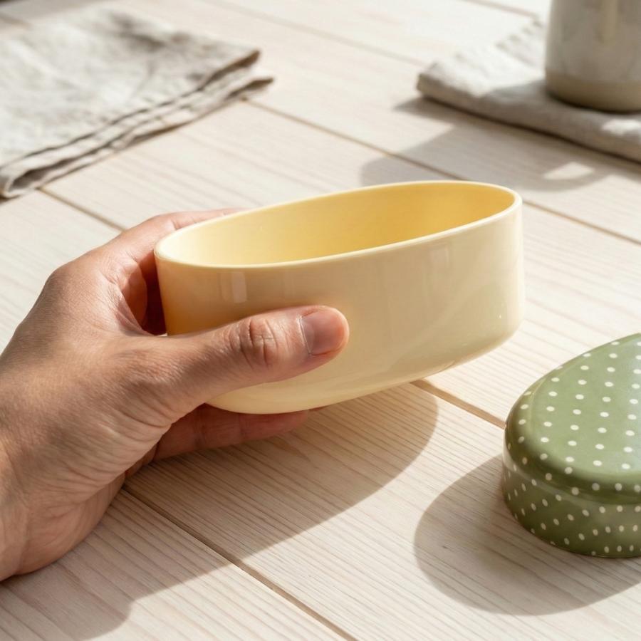 お弁当箱 2段 みずたま ライトグリーン ゴムバンド付 590ml 男子 女子