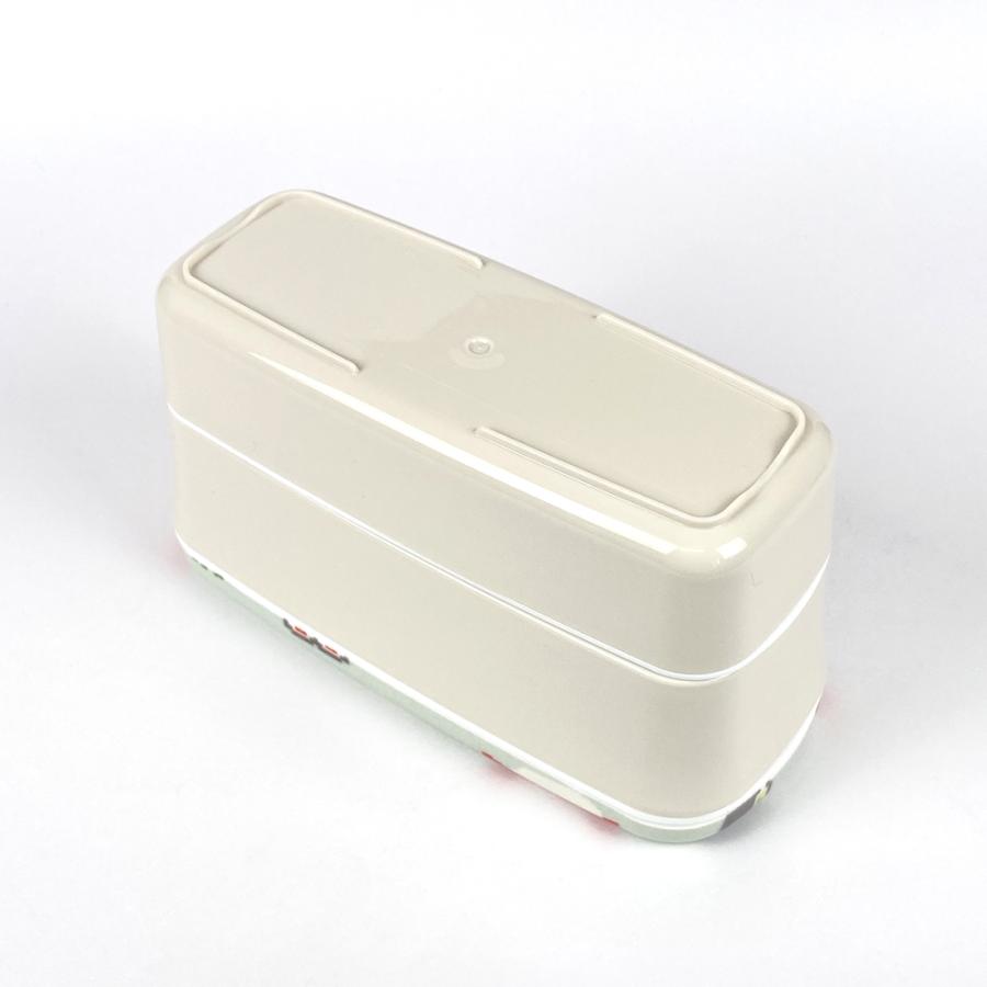 ランチボックス 2段 ドット寿司 お箸・バンド付 560ml 弁当箱 日本製