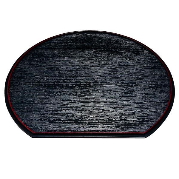 半月盆　5枚セット お盆 トレー 半月両面盆 39cm 5枚セット 半月盆 カフェトレー