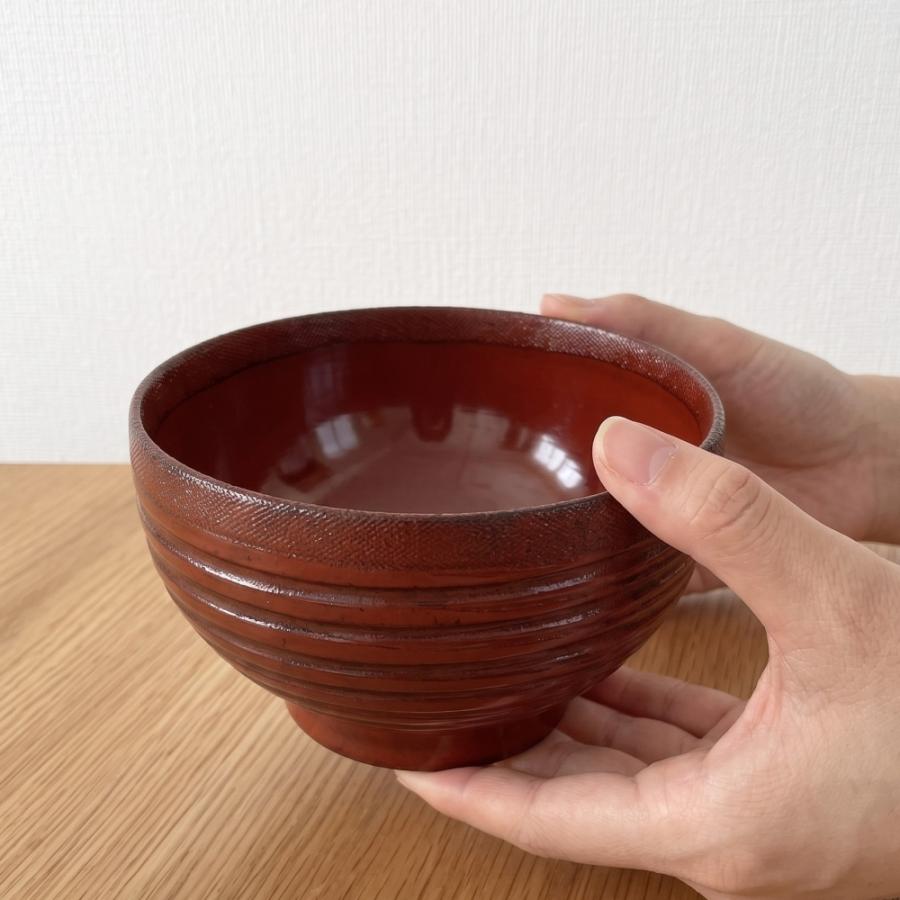 美術品・アンティーク・コレクション 天然木 高級漆器 木製漆器 線筋