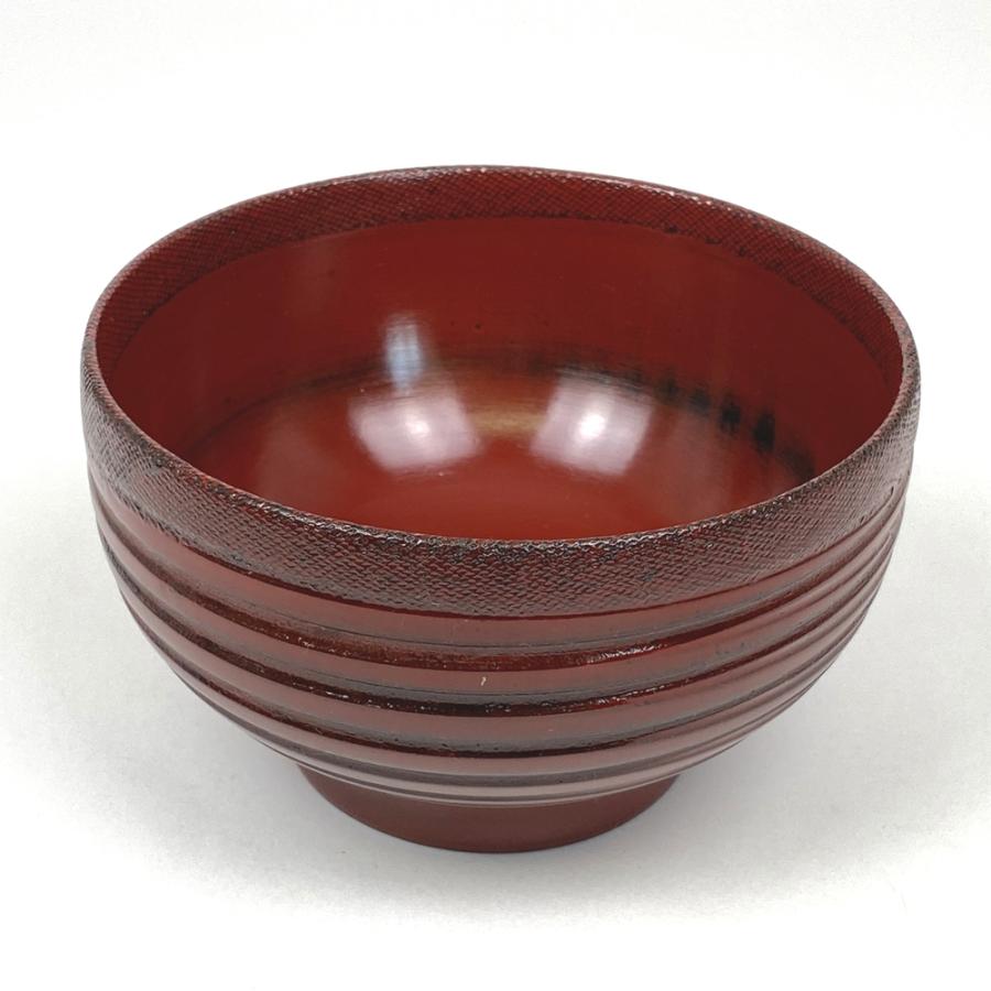 丼 木製 どんぶり ロクロ 布張 根来 漆塗り おしゃれ お椀 大きい