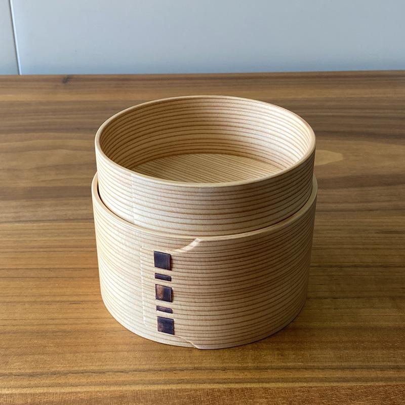 曲げわっぱ 大館工芸社 二ツ重丸弁当 まげわっぱ お弁当箱 男子 女子