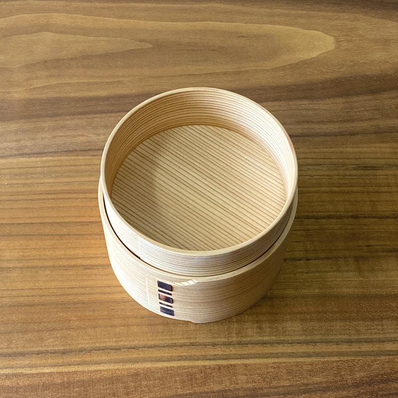 大館工芸社　二ツ重丸弁当　未使用品 二ツ重丸弁当 - 大館工芸社