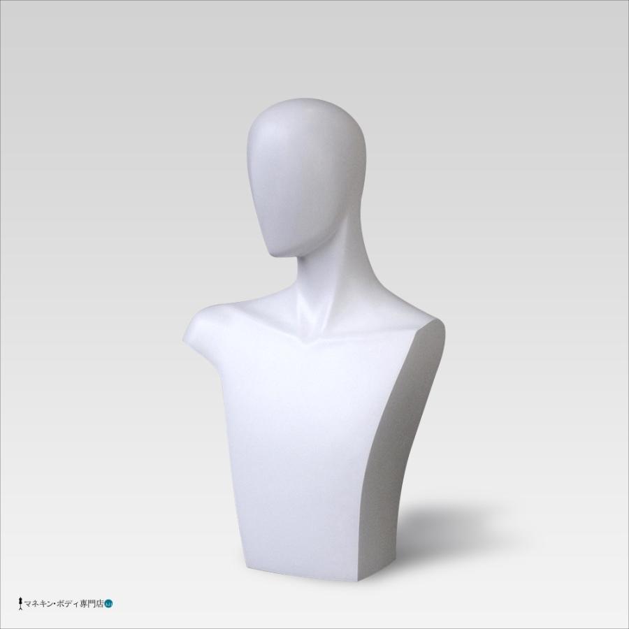 ヘッド＋ハンドトルソー（アームタイプ・白艶消し塗装）アクセサリー紳士 D10-M34 |  | 02