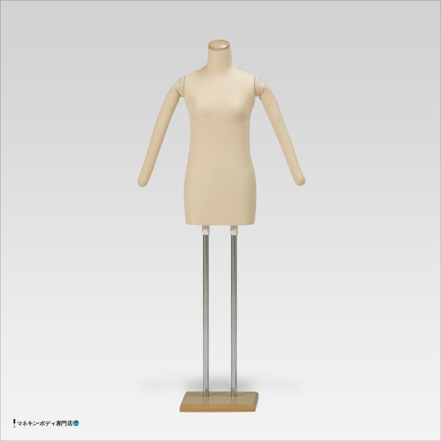 和装ボディ（腕付き＋木製台）着付練習 マネキン 女性 軽量 ベージュ KA-28 |  | 01