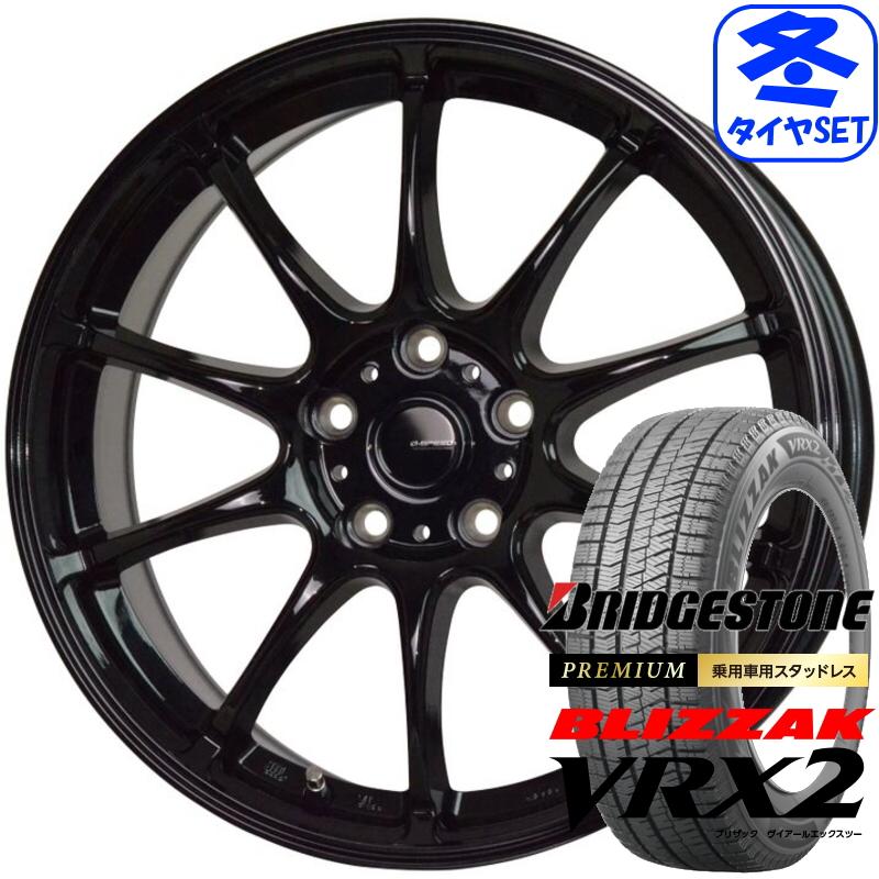 Gスピード G08 6.5J +40 & ブリヂストン ブリザック VRX2 205/60R16 