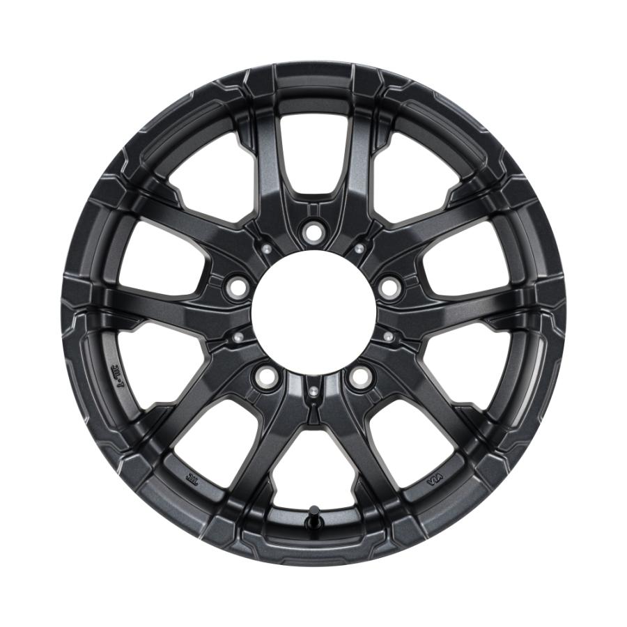 ナイトロパワー M26 クロスファング 6J -5 & ダンロップ ウィンターマックス SJ8+ 235/70R16 新品スタッドレス｜kit2iida｜02