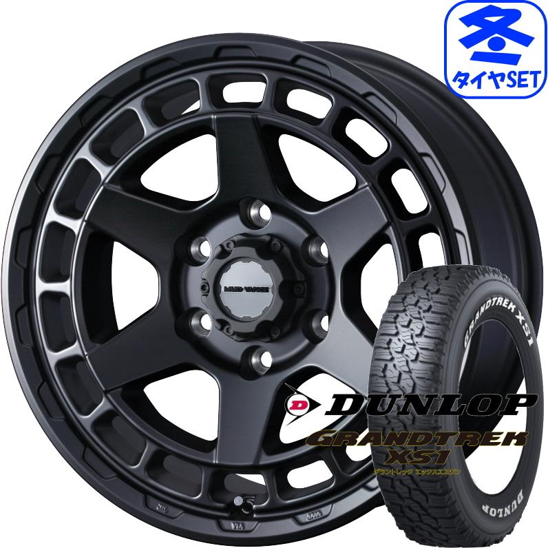 GRANDTREK マッドヴァンスX タイプS 6.5J +45 & ダンロップ グラン