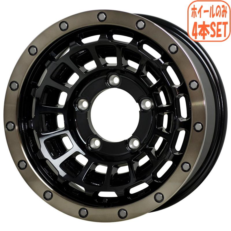 HOT STUFF ジムニー ホイール4本 バークレイハードロックローガン 16  