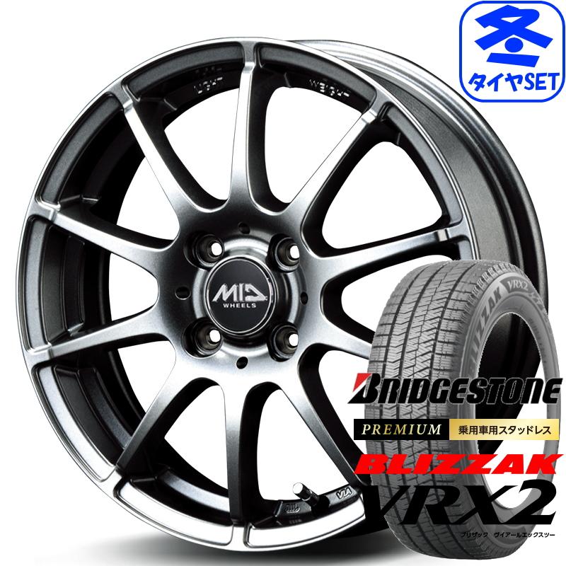 ハスラー キャスト ソリオ デリカD2 MID WHEELS スタッグ 4.5J +43 