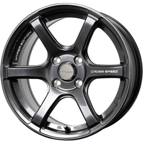 HOT STUFF ロードスター/MAZDA2/etc 新品ホイールのみ4本 CROSS