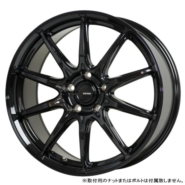 ヴェゼル/エルグランド/オデッセイ/etc 新品ホイールのみ4本 G-SPEED G-05 17インチ 7.0J +55 5H 114.3P ▲個人宅宛ては別途送料▲｜kit2motojyuku｜02