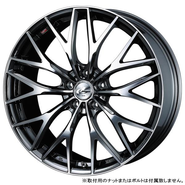 トヨタ プリウス 60系 新品ホイールのみ4本 LEONIS MX 19インチ 7.0J +42 5H 114.3P BMCMC ▲個人宅宛ては別途送料▲｜kit2motojyuku｜02