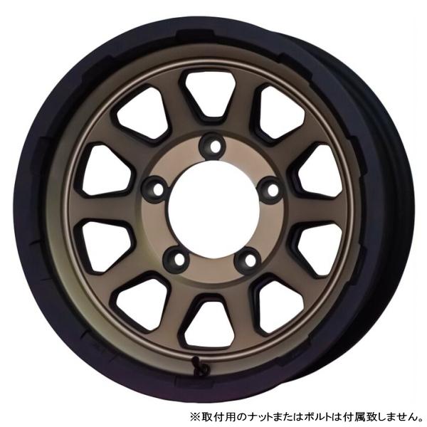 スズキ ジムニーシエラ JB74/etc 新品ホイールのみ4本 MAD CROSS RANGER 15インチ 6.0J +0 5H 139.7P MTBR ▲個人宅宛ては別途送料▲｜kit2motojyuku｜02