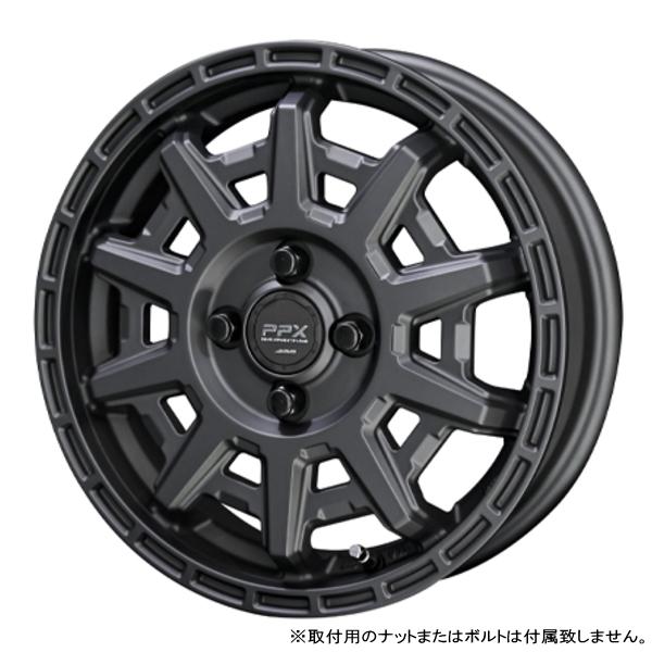 ハスラー/デリカD2/デリカミニ/etc 新品ホイールのみ4本 PPX D10X 15インチ 4.5J +45 4H 100P GM ▲個人宅宛ては別途送料▲｜kit2motojyuku｜02