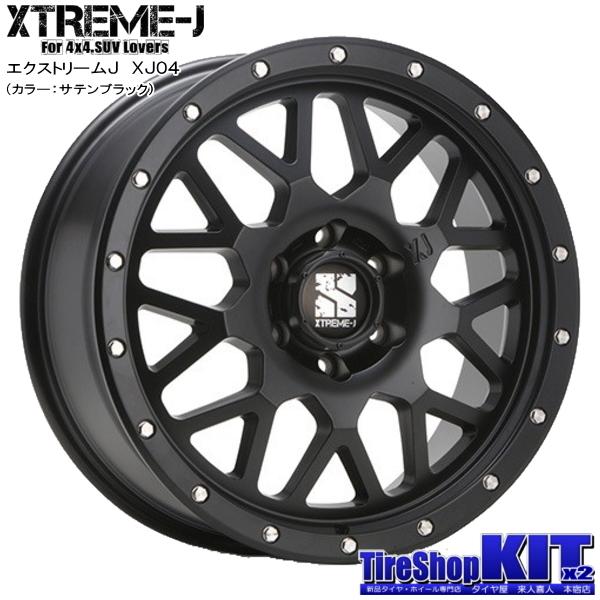 トーヨー オープンカントリー R/T LT275/55R20 & MLJ XTREME-J XJ04 20インチ 8.5J +18 6H 139.7P BK 4本セット｜kit2motojyuku｜02