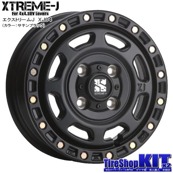 ナンカン Rollnex FT-9 145/80R12 80/78N ホワイトレター & MLJ XTREME-J XJ07 12インチ 4.00B +42 4H 100P BK ハイゼット アトレー エブリィ｜kit2motojyuku｜02