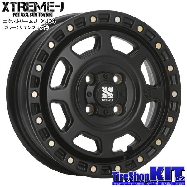 マッドスター ラジアル M/T 155/65R13 & MLJ XTREME-J XJ07 13インチ 4.00B +43 4H 100P BK 4本セット 軽自動車に｜kit2motojyuku｜02