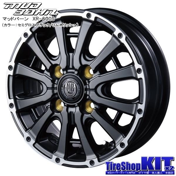 タント/N-BOX/スペーシア/デリカミニ/etc 当社指定輸入タイヤ 155/65R14 & MUD BAHN XR-600S 14インチ 4.5J +45 4H 100P｜kit2motojyuku｜02