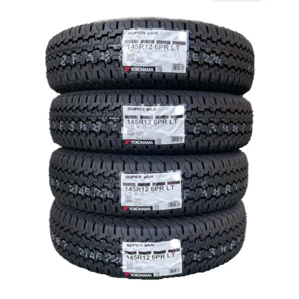 ヨコハマタイヤ 在庫あり!145R12 6PR 2024年製 新品4本セット ヨコハマタイヤ 在庫あり!145R12 6PR 2024年製 新品4本セット