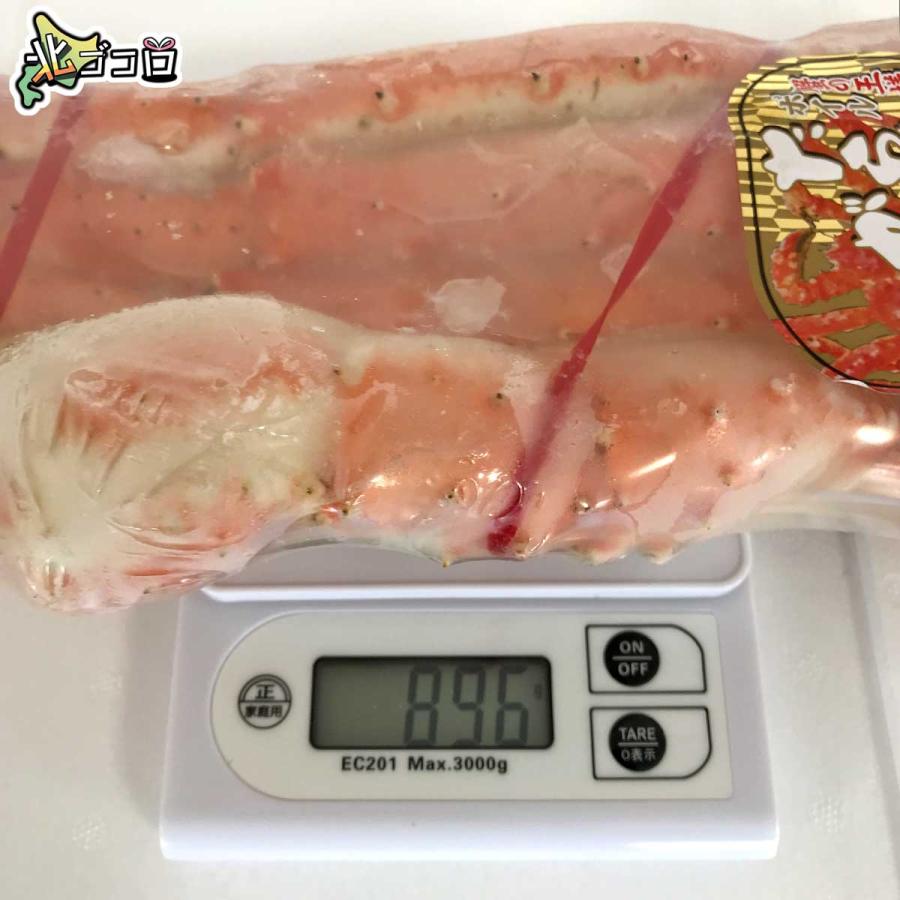 【カニの王様！タラバ蟹】タラバ蟹 脚 4Lサイズ 1肩800g 食べ応え十分 ボイル 冷凍｜kita-cocoro｜08