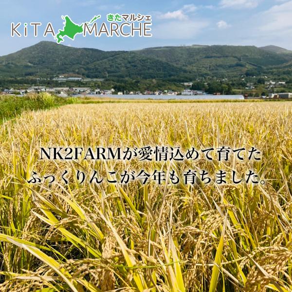 NK2FARM ふっくりんこ 白米 150g 220円 令和4年産 北海道 七飯産 メール便 送料無料／メール便発送のため日時指定、代金引換不可｜kita-marche｜03