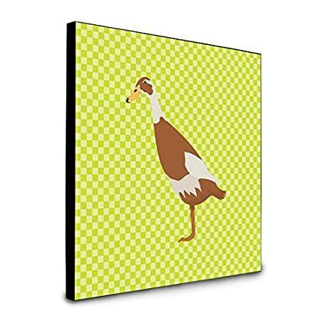 特別価格Carolines Treasures インディアンランナー ダックグリーン アートワークパネル 壁装飾 マルチカラー好評販売中