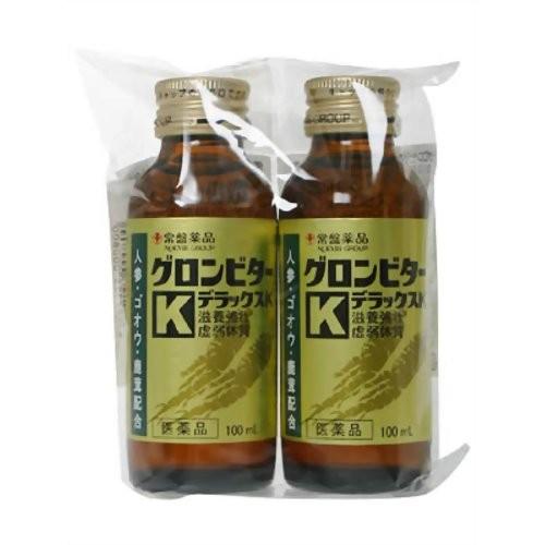 グロンビタ−デラックスＫ 100ml×2P×25本入 第2類医薬品