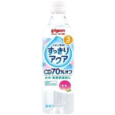 イオン飲料 すっきりアクア もも 500ml｜kitabadrug-cosme