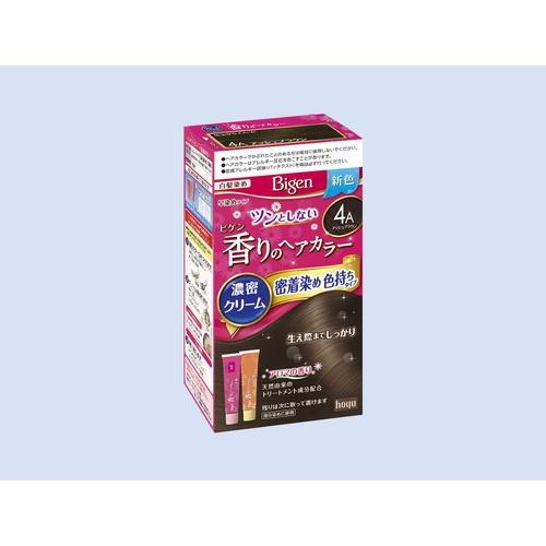 ビゲン 香りのヘアカラー クリーム ４Ａ アッシュブラウン 80g｜kitabadrug-cosme