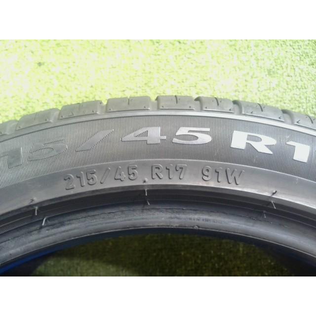 ピレリ. P7 EVO パフォーマンス . 215/45R17. 2023 年製 中古 215/45R17 PIRELLI ピレリ P7 EVO PERFORMANCE 1本 2023年製 6,3