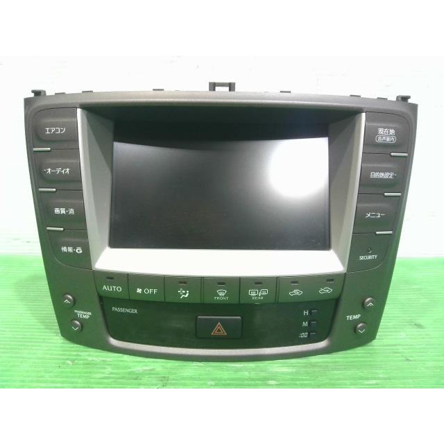 レクサス IS DBA-GSE20 マルチモニター 8R6 86431-53010 