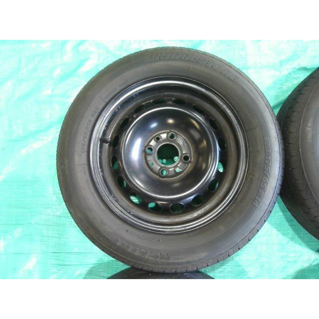 フィアット 500 ABA-31209 純正 スチールホイール 14インチ 5.5J フィアット 500 ABA-31209 純正 スチールホイール 14インチ 5.5J