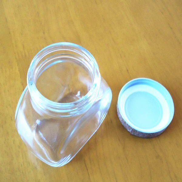 ガラス瓶 MCT10 スクリューキャップ付（コルク） 蓋付き 容器