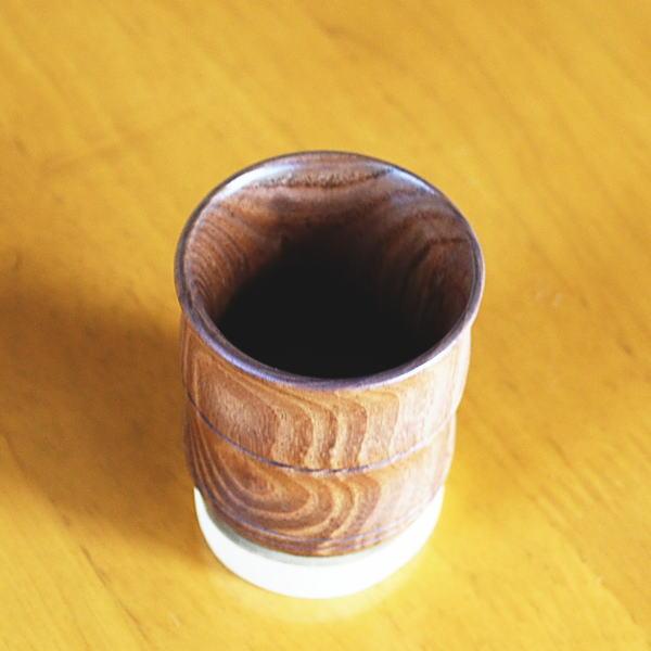 木製 ぐいのみ エンジュの木製 ぐい飲み ぐい呑み 日本製 おしゃれ 木