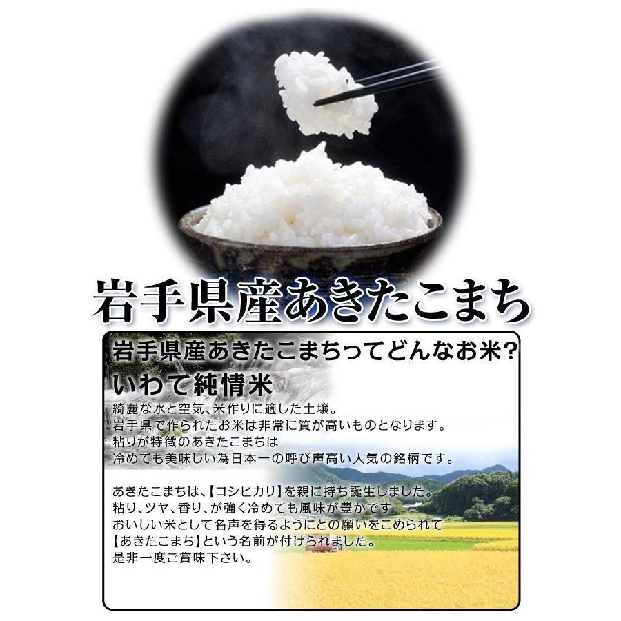 新米 令和5年産 あきたこまち 20kg お米 白米 精米 国産 岩手県産 10kgx2袋 小分け 送料無料｜kitaguniokome｜07