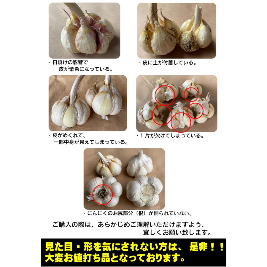 令和6年産 訳あり にんにく Mサイズ 1kg 青森県産 国産 福地 令和6年産 訳あり にんにく Mサイズ 1kg 青森県産 国産 福地