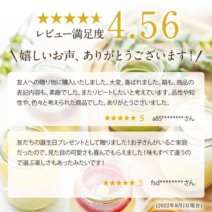 母の日 ギフト 天空のプリン アソート 濃厚 最高級 誕生日 ギフト プリン お菓子 瓶 詰め合わせ｜kitahama-sweets｜11