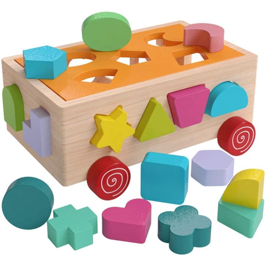 木製パズル 積み木 パズル 知育玩具 幾何認知 木のパズル 立体パズル 木製おもちゃ 形合わせ 木の車 指先訓練 木製型はめパズル 形合わせパズルボックス B Toy Mz48 キタハラストア2 通販 Yahoo ショッピング
