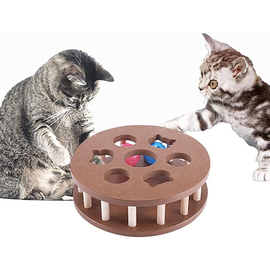 猫おもちゃ ペット用品 猫 鈴 ボール 遊ぶ盤 遊び ストレス解消 猫 おもちゃ 猫のおもちゃ 猫じゃらし 羽つき 鈴 ねこ 爪とぎ 運動不足 子猫 知育玩具 木製 E Pet 255 キタハラストア 通販 Yahoo ショッピング