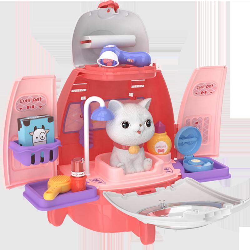 ペットお世話 ペットケアセット 猫 ネコ 犬 おもちゃ おままごと ごっご遊び おでかけ お片付け 女の子 おもちゃ 人気 ごっこあそびセット 女の子 プレゼント Mtpszrx1vj Www Mediatico Fr