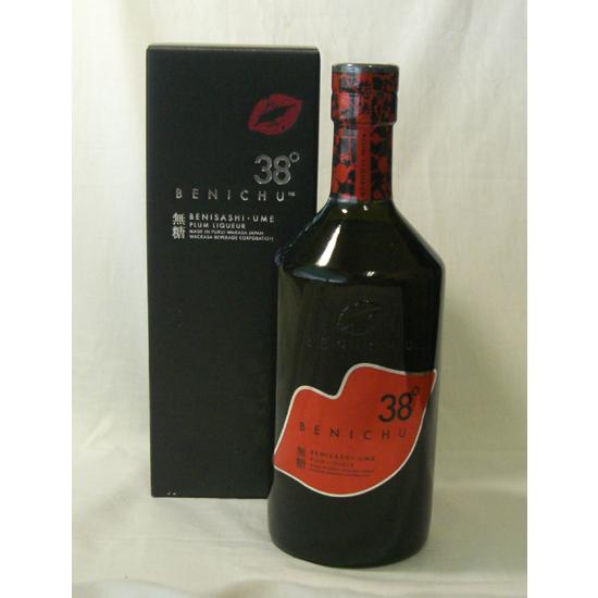 梅酒 BENICHU38°〜無糖〜 750ml : 北市酒店 - 通販 - Yahoo!ショッピング