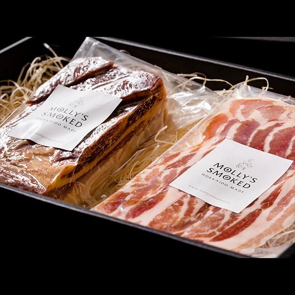 モリーズ イタリアドルチェポルコ豚パンチェッタベーコンセット お歳暮や贈答に最適 札幌モリーズ スモーク製造 Learningzone Edu Pk