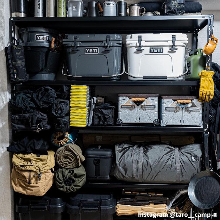 スチールラック 幅150 奥行45 高さ180cm 5段 スチール棚 業務用 収納 NC-1500-18 ホワイト ブラック 70kg/段 | キタジマ | 10