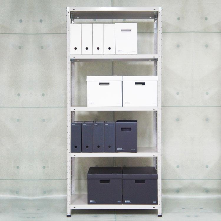 キタジマ スチールラック 幅180 奥行60 高さ180cm 4段 スチール棚 業務