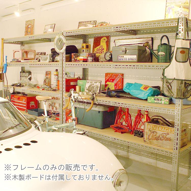 キタジマ スチールラック 幅90 奥行90 高さ60cm 2段 スチール棚 業務用