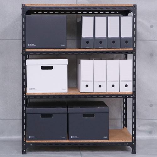 スチールラック スチール棚 業務用 収納 アングル棚 幅60 奥行60 高さ1cm 4段 ホワイト ブラック スチールラックのキタジマ 通販 Yahoo ショッピング