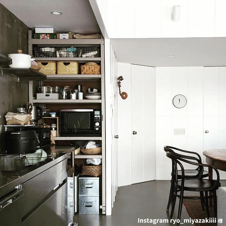 スチールラック 幅180 奥行45 高さ249〜275cm 6段 スチール棚 業務用 収納 天井突っ張りラック軽中量150K 150kg/段 | キタジマ | 04