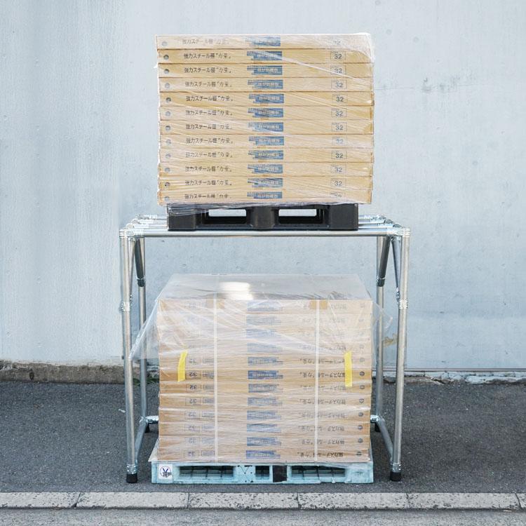 スチールラック スチール棚 業務用 単管パレットラック 幅150×奥行100