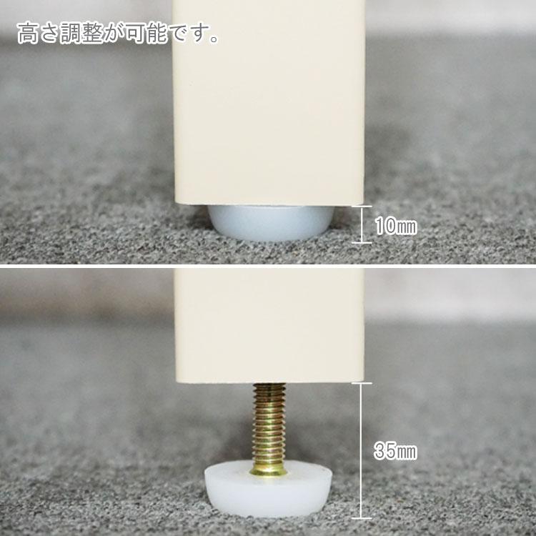 ワークテーブル 作業台 300K リノリューム天板 幅120×奥行75×高さ74cm ベイジュ 300kg/段 ガレージの画像